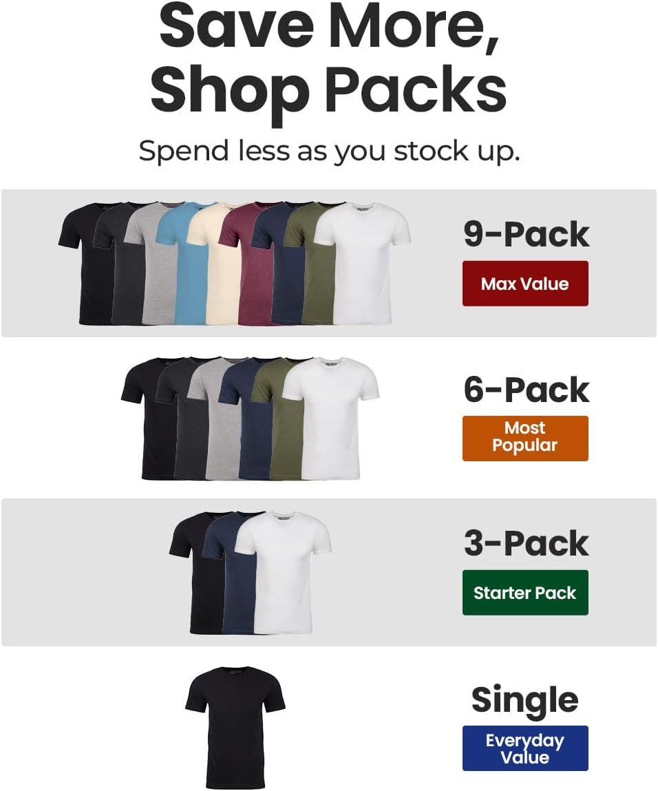 imageINTO THE AM Mens T Shirts Soft Cotton Blend Crew Neck Tee S 4XL Athletic Fit Plain Casual TShirt for MenIvory Heather