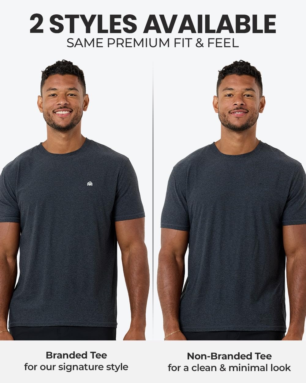 image:imageWorkout Shirts for Men Dry Fit Athletic Gym Tees Quick Dry S4XL Moisture wicking dry fit gym shirts with 4way stretch amp UPF 30 sun protection for workouts running gym amp trainingCool Blue Logo