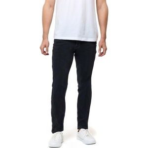 Mens Jeans Stretch Denim Slim Fit Tapered Leg Ultra Soft Comfort(Dark Grey)
