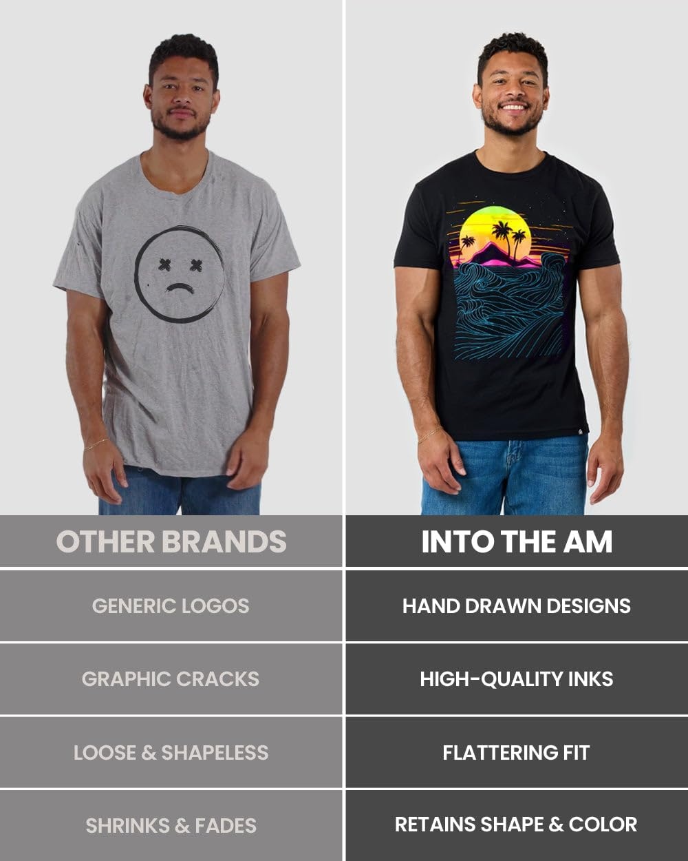 image:imageGraphic Tees for Men Cool Art Short Sleeve TShirts Soft Slim Fit S4XLDistant Wanderer