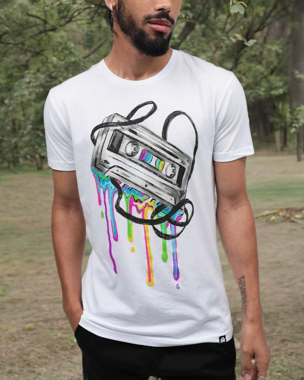 image:imageGraphic Tees for Men Cool Art Short Sleeve TShirts Soft Slim Fit S4XLMixtape