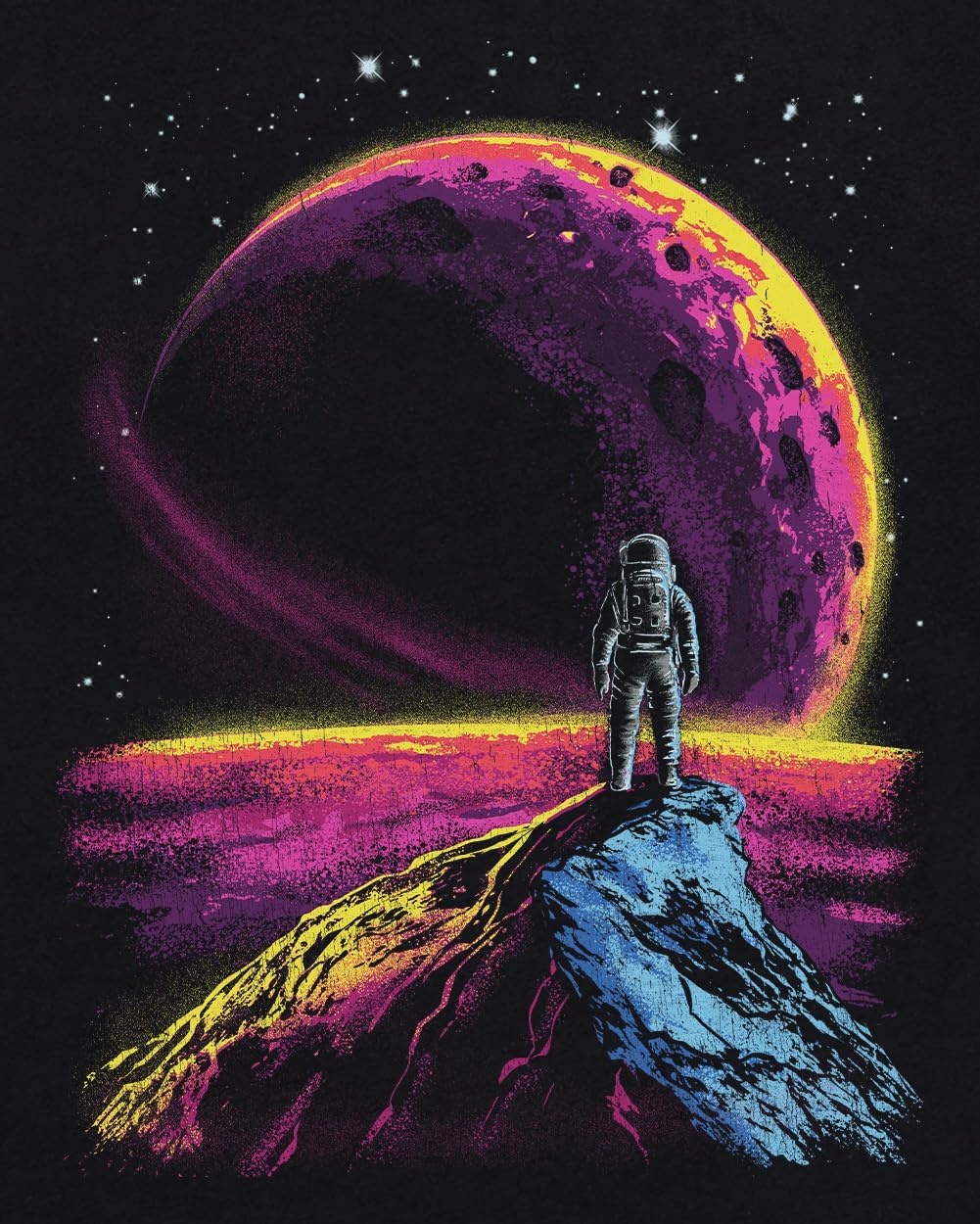 image:imageGraphic Tees for Men Cool Art Short Sleeve TShirts Soft Slim Fit S4XLPlanet Gaze