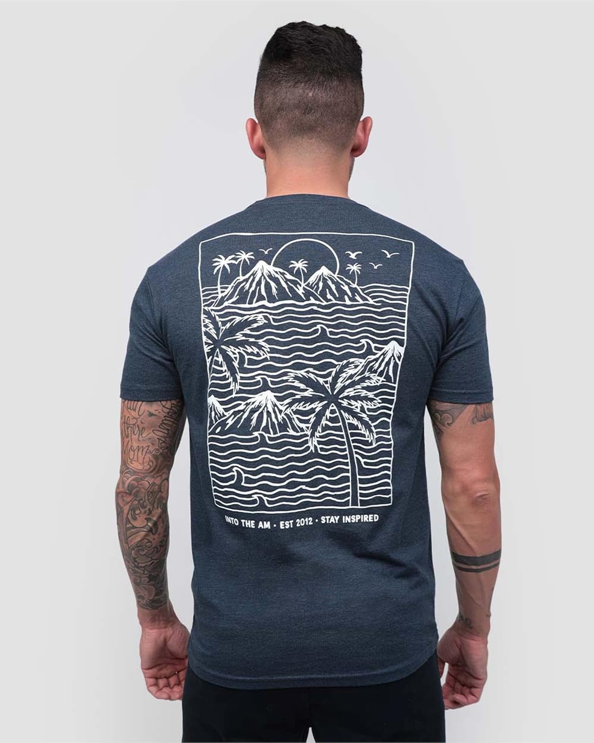 image:imageGraphic Tees for Men Cool Art Short Sleeve TShirts Soft Slim Fit S4XLSummer Islands