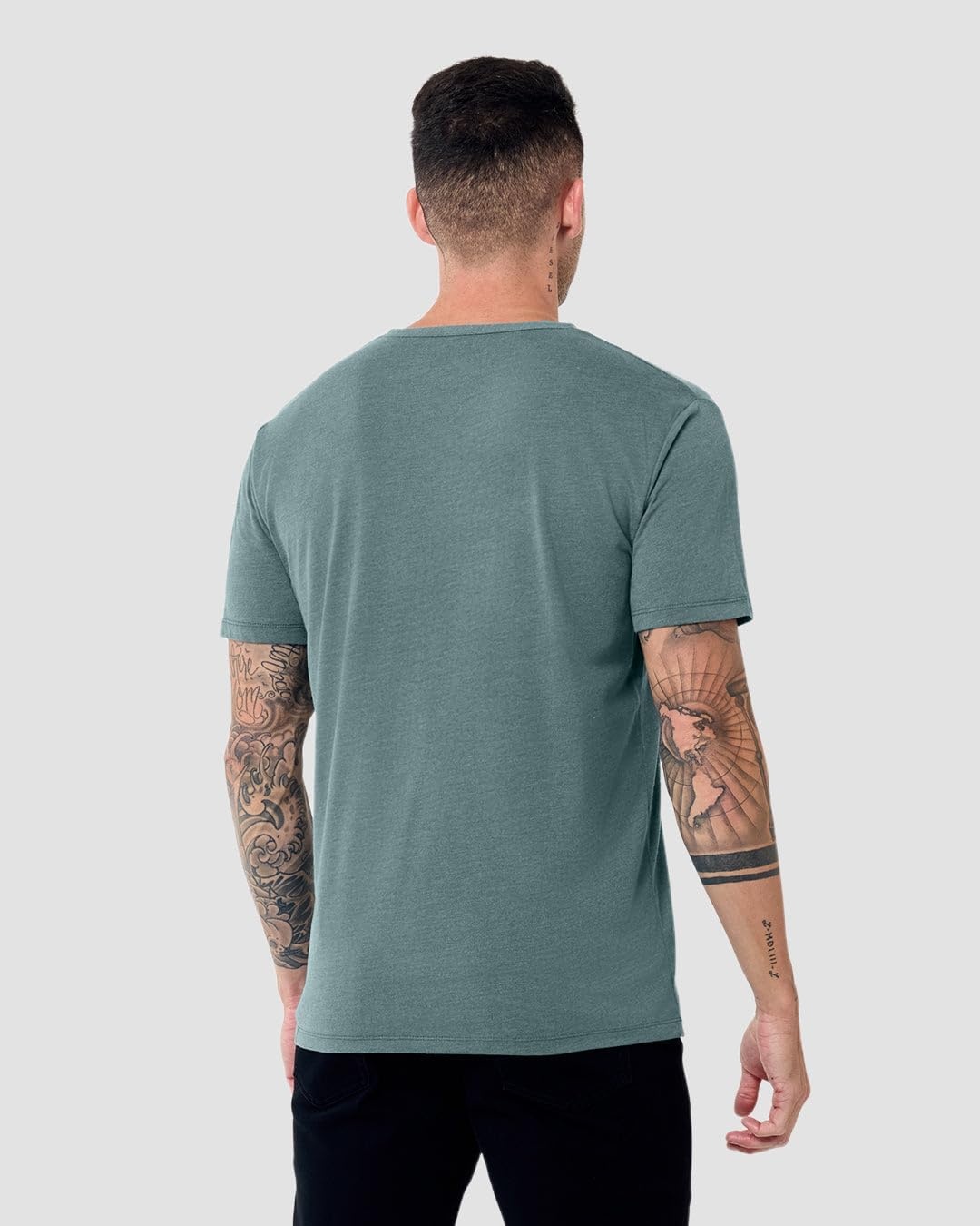 image:imageHenley Shirts for Men Short Sleeve Casual Fitted 3 Button Crew S4XLIndigo Nologo