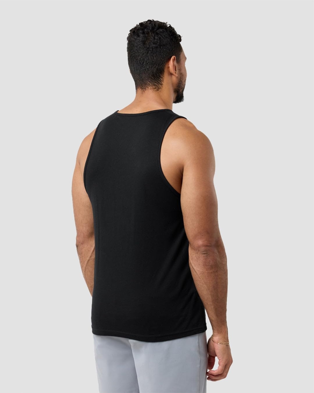 image:imageINTO THE AM Graphic Tank Tops for Men Cool Summer Beach Muscle Tanks S2XLBrain Invader
