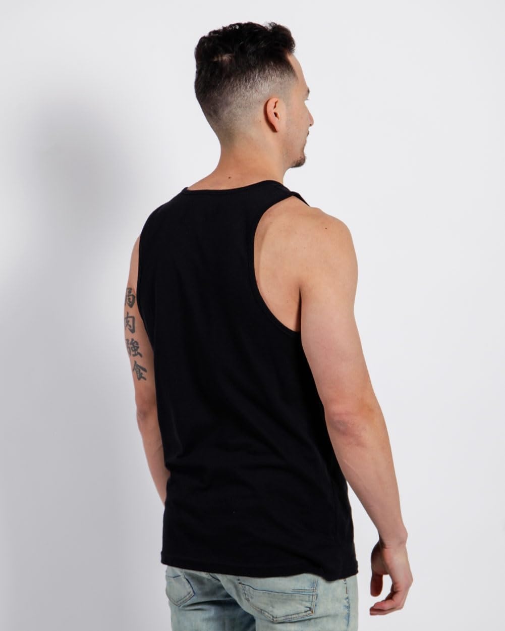 image:imageINTO THE AM Graphic Tank Tops for Men Cool Summer Beach Muscle Tanks S2XLUniversal Love Glow in the Dark