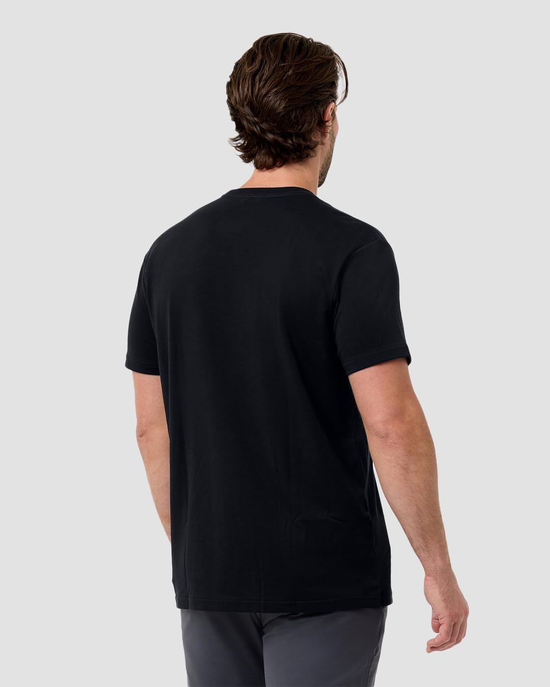 image:imagePima Cotton T Shirts for Men Luxury Soft Crew Tee S4XLBlack