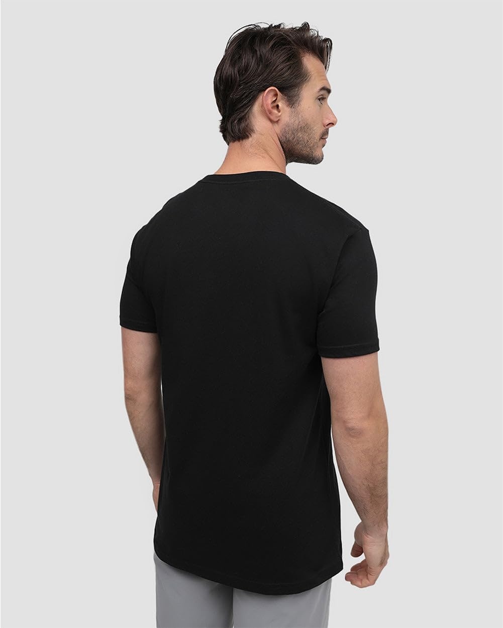 image:imagePocket T Shirts for Men Soft Cotton Crew Neck Fitted Casual Tees S4XLBlackCharcoalWhite