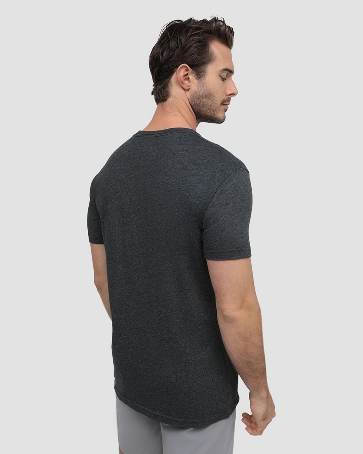 image:imagePocket T Shirts for Men Soft Cotton Crew Neck Fitted Casual Tees S4XLCharcoal Nologo