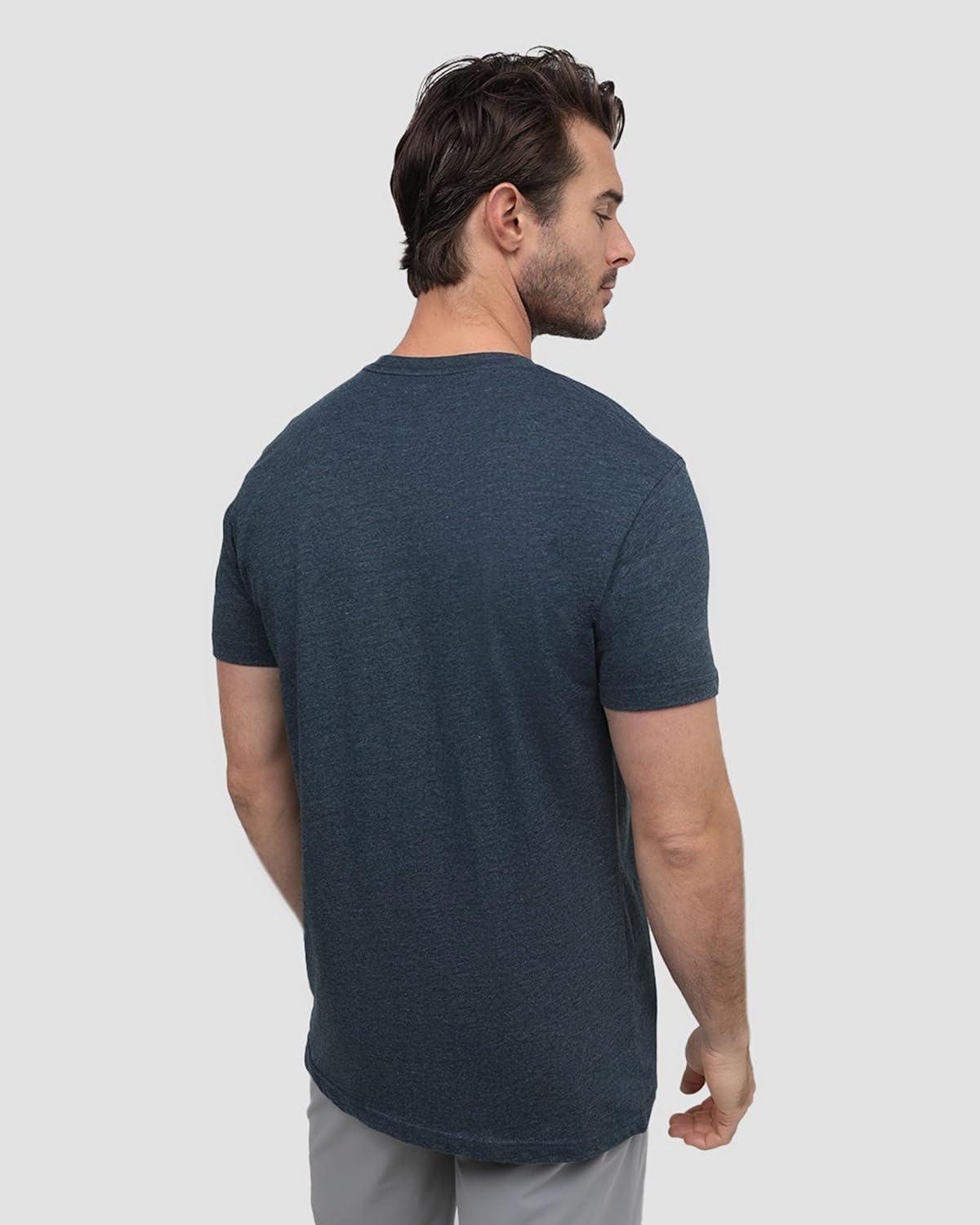 image:imagePocket T Shirts for Men Soft Cotton Crew Neck Fitted Casual Tees S4XLNavy Nologo