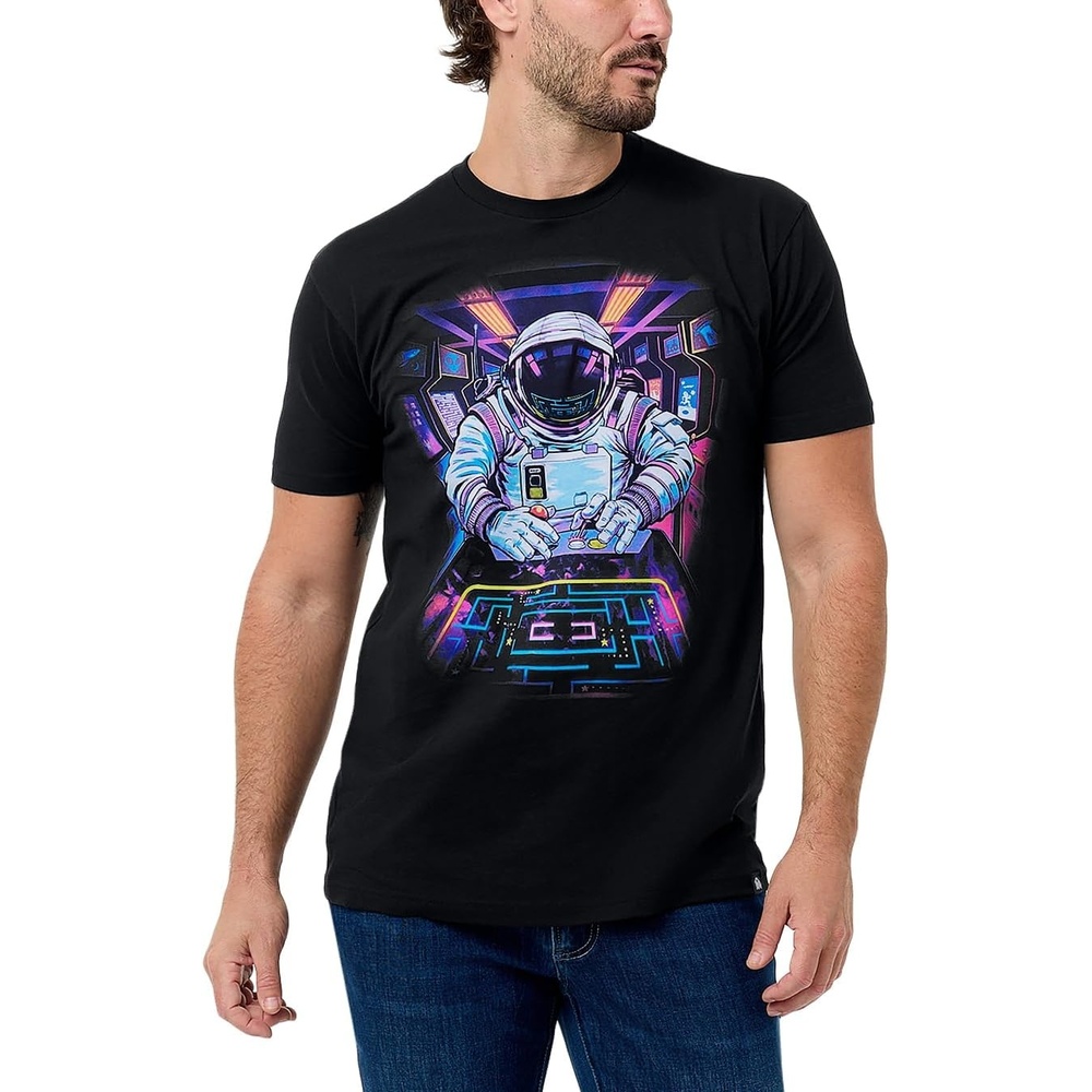 image:imageGraphic Tees for Men Cool Art Short Sleeve TShirts Soft Slim Fit S4XLArcade Odyssey