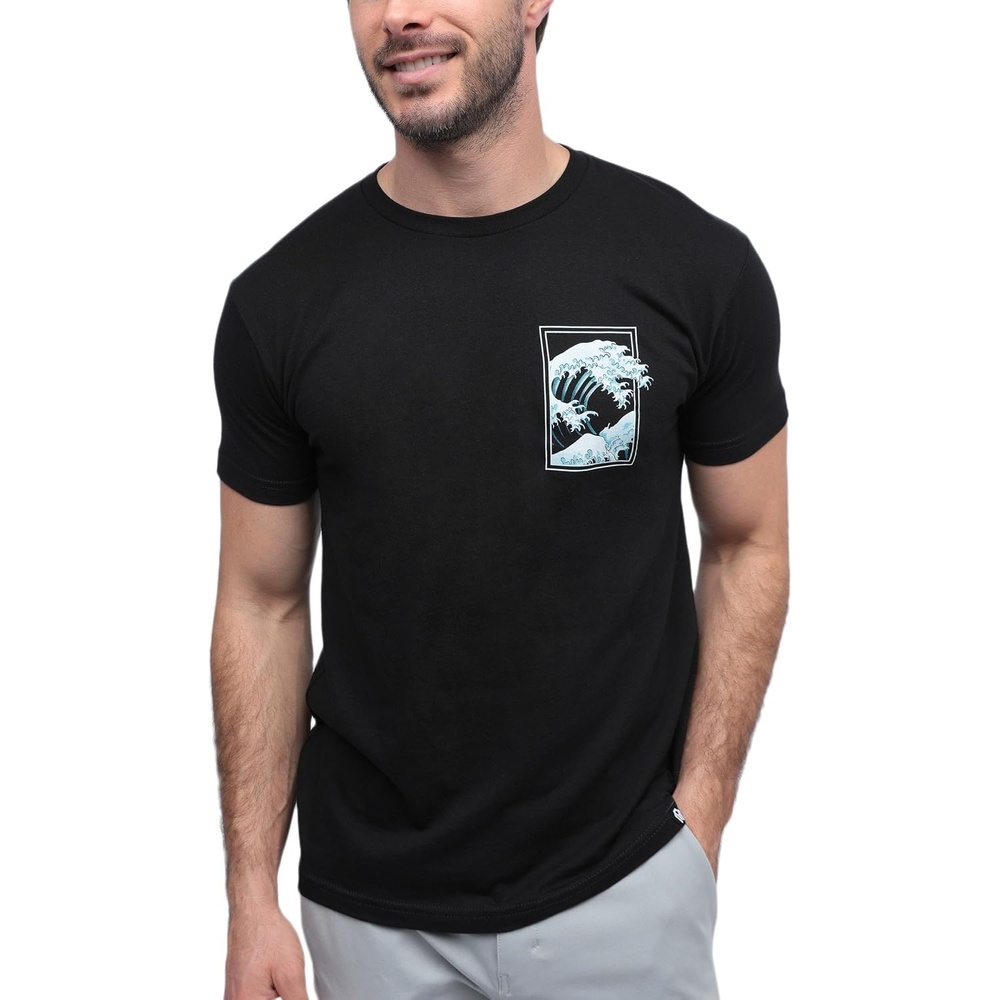 image:imageGraphic Tees for Men Cool Art Short Sleeve TShirts Soft Slim Fit S4XLOcean Hues Tee