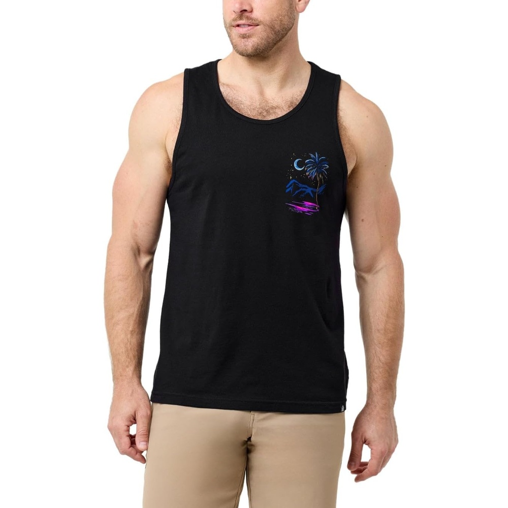 image:imageINTO THE AM Graphic Tank Tops for Men Cool Summer Beach Muscle Tanks S2XLDiner Dreams
