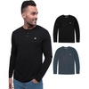 2 Pack - Black/Navy - Logo