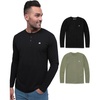 2 Pack - Black/Olive Green - Logo