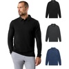 Pack of 3 - Non-branded - Black/Charcoal/Navy
