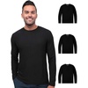 3-pack - Black/Black/Black - No-logo