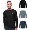 3-pack - Black/Indigo/Navy - Logo