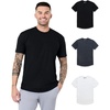 3-pack Black/Charcoal/White