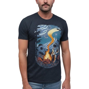 Graphic Tees for Men Cool Art Short Sleeve T-Shirts Soft Slim Fit S-4XL(Cosmic Camp)