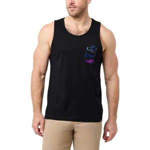 INTO THE AM Graphic Tank Tops for Men Cool Summer Beach Muscle Tanks S-2XL(Diner Dreams)