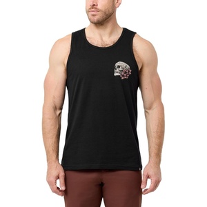 INTO THE AM Graphic Tank Tops for Men Cool Summer Beach Muscle Tanks S-2XL(Eternal Blossom II)
