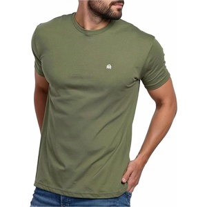 Mens T Shirts Soft Cotton Crew Neck Athletic Fit Casual Tees S-4XL(Olive Green Heather)