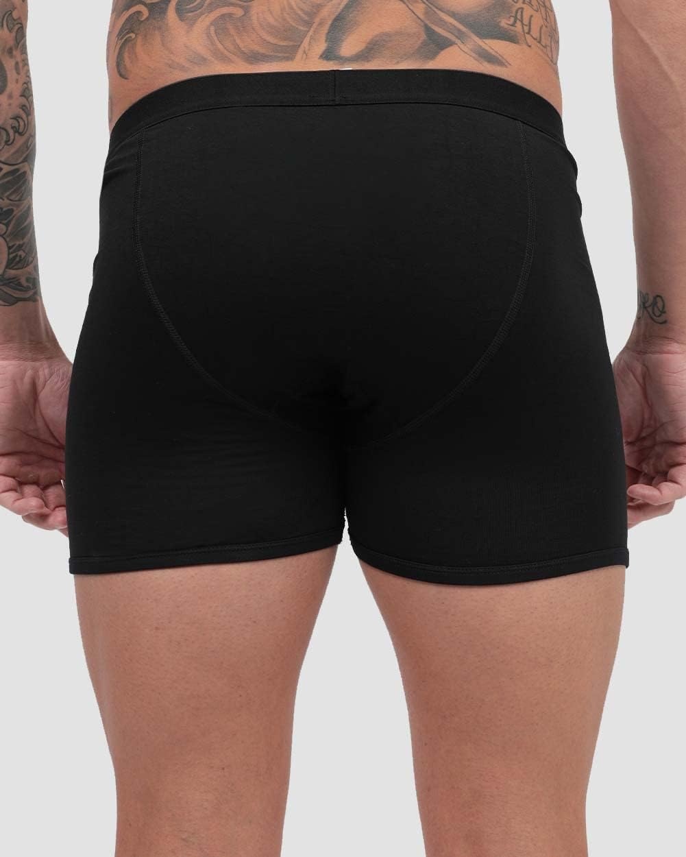 image:imageStash Boxers for Men Hidden Pocket AntiTheft Boxer Briefs UnderwearBlack Modal